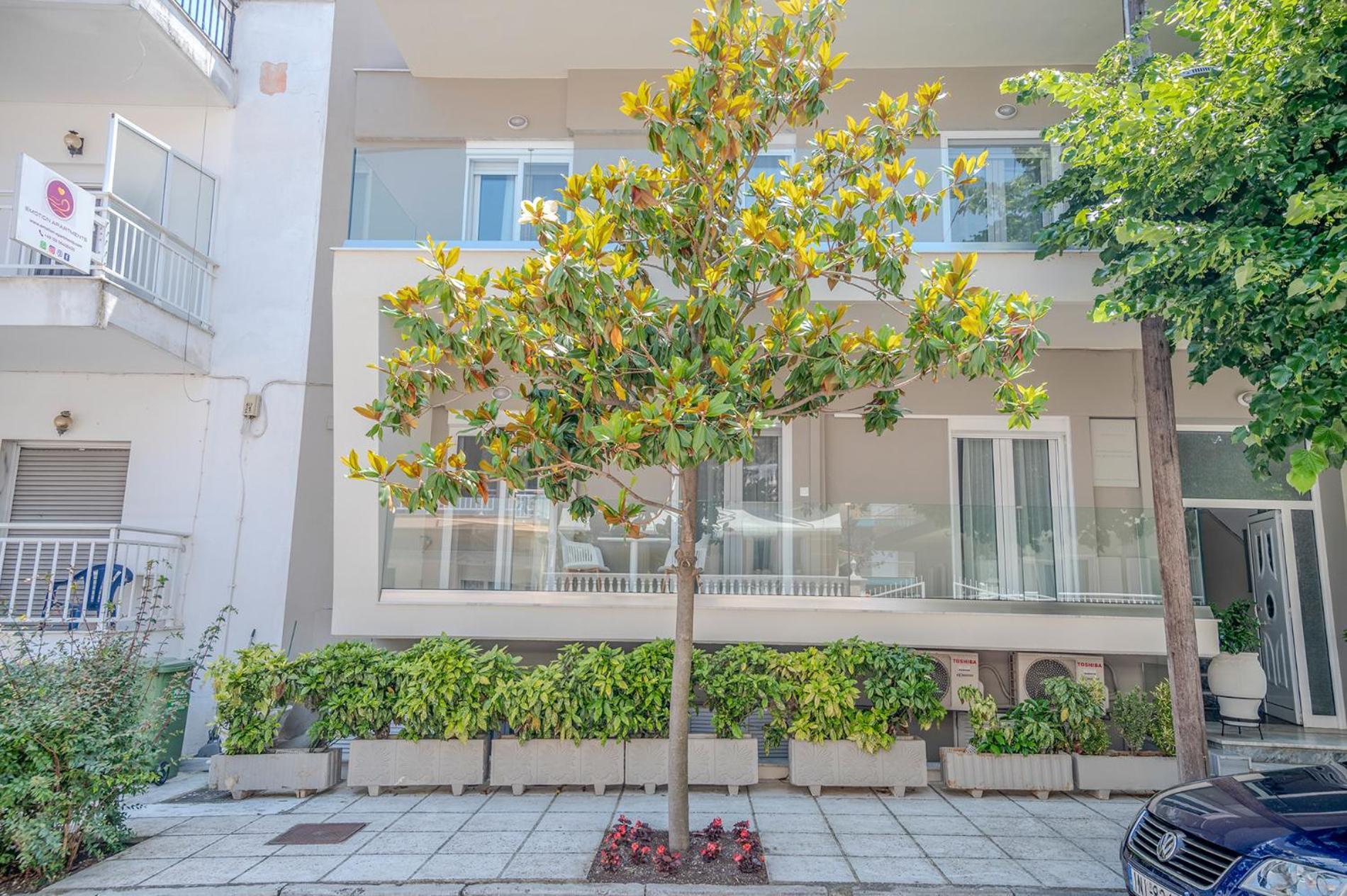 Evangelia Rooms & Apartments - A อัสโปรวาลตา ภายนอก รูปภาพ